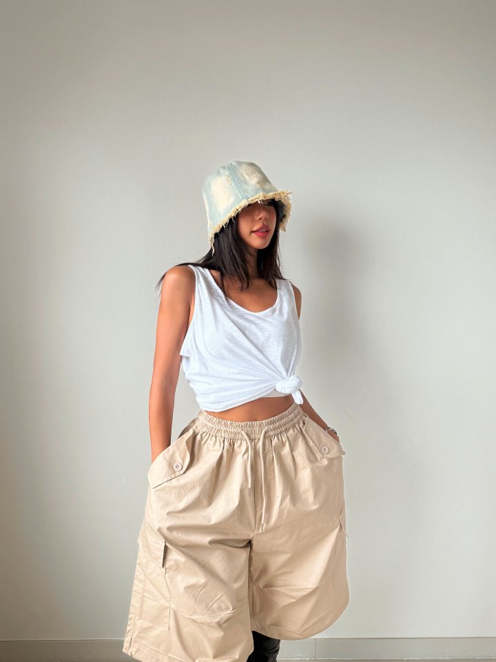 Queensmade - Korean Women Fashion - #thelittlethings - Beach Box Sleeveless - 7