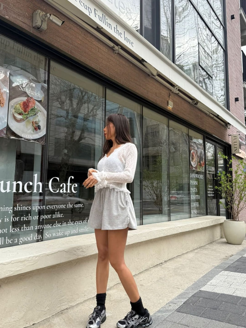 Queensmade - Korean Women Fashion - #womensfashion - Lace Shorts - 9