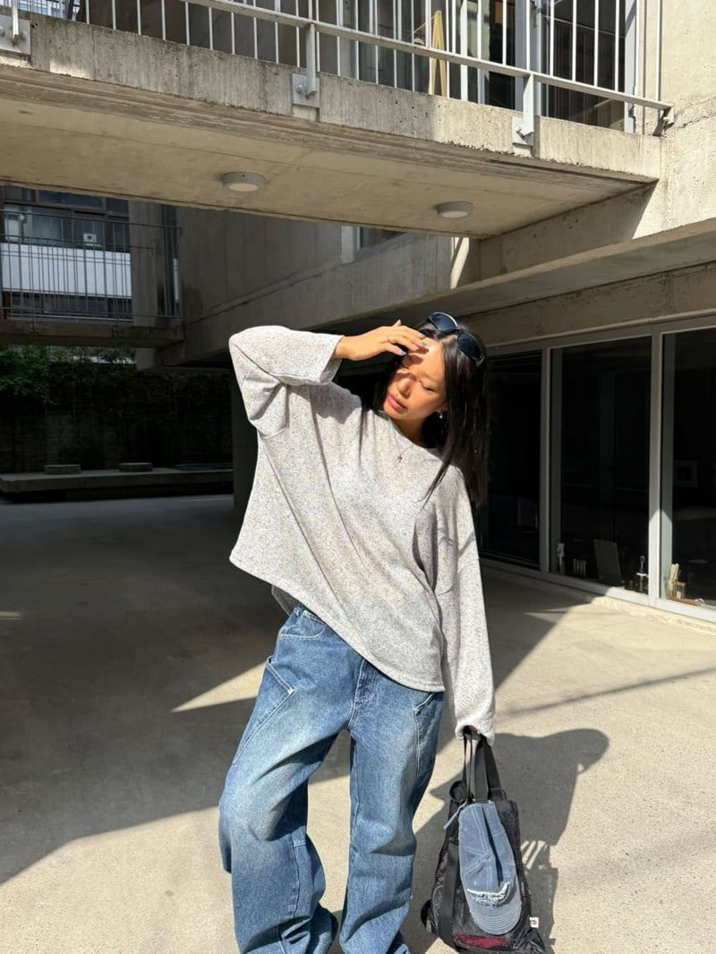 Queensmade - Korean Women Fashion - #womensfashion - Linen Box Tee - 7