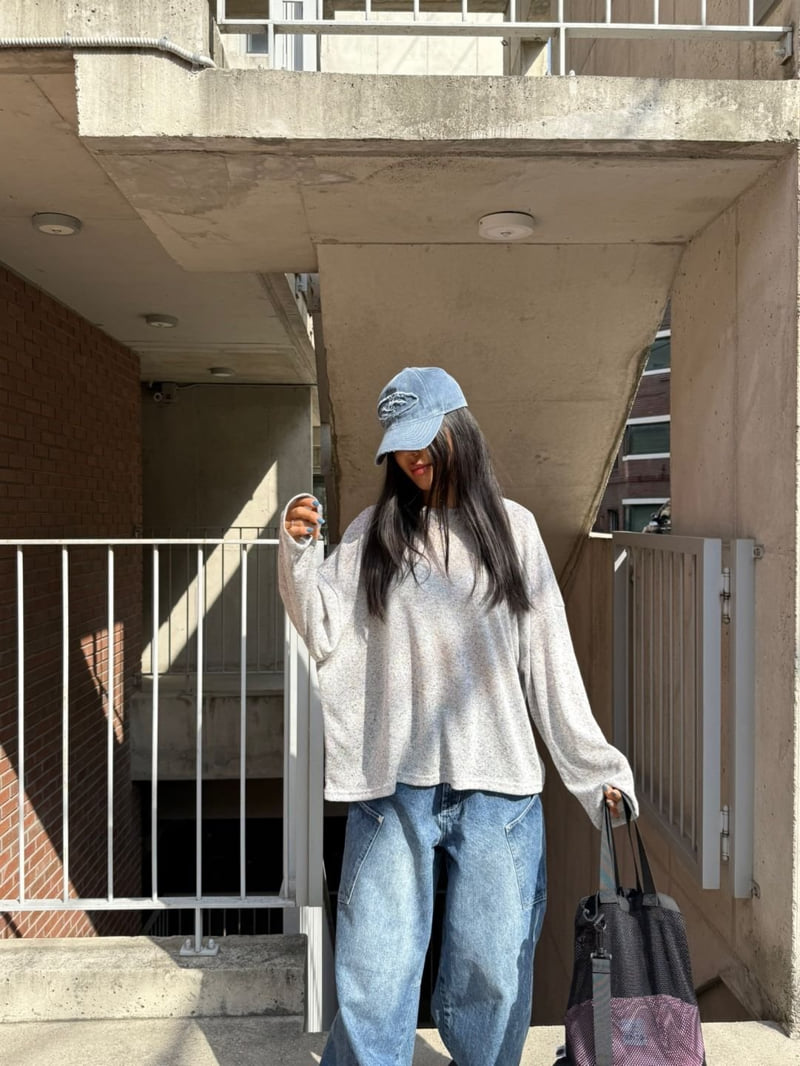 Queensmade - Korean Women Fashion - #womensfashion - Linen Box Tee - 9
