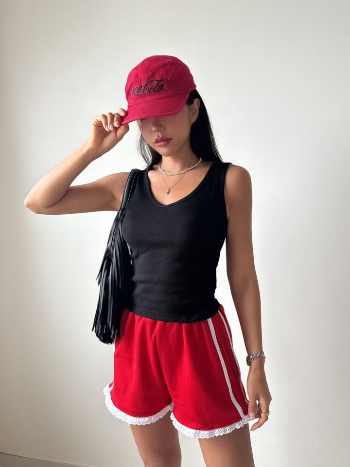 Queensmade - Korean Women Fashion - #womensfashion - Wonder V-neck Sleeveless - 11