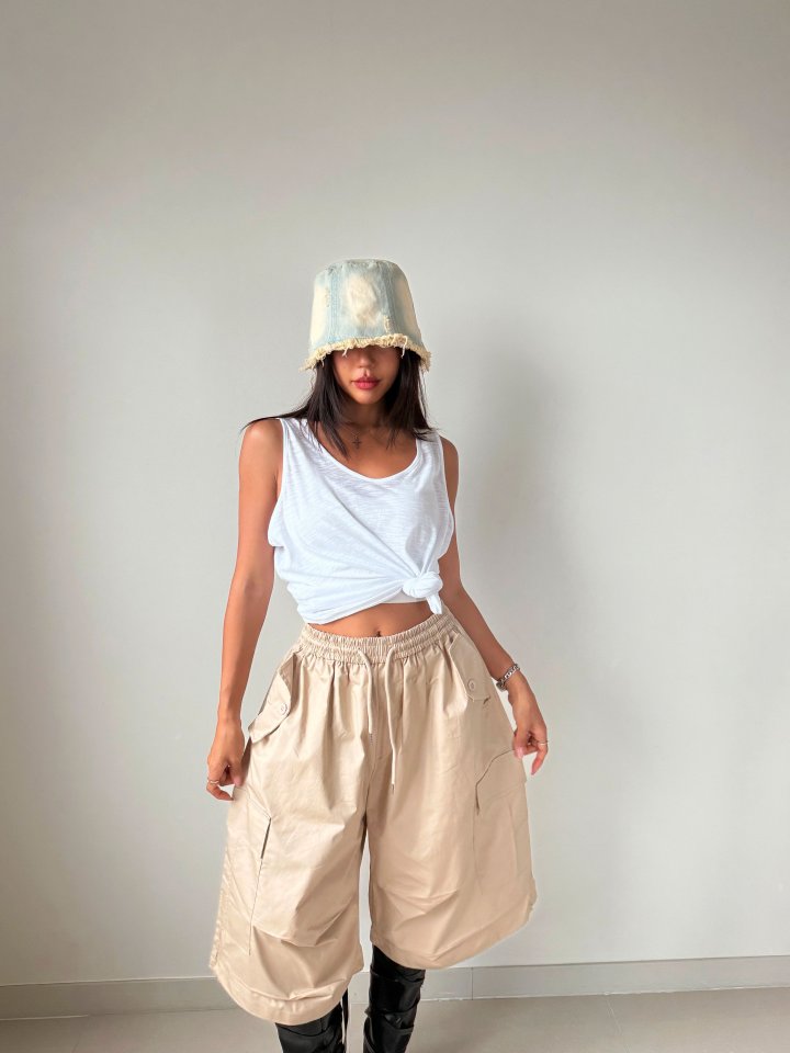 Queensmade - Korean Women Fashion - #womensfashion - Beach Box Sleeveless - 9