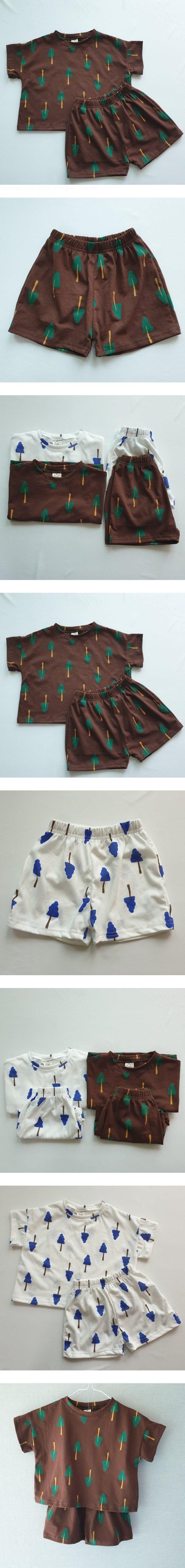 S.cloud - Korean Children Fashion - #childrensboutique - Tree Shorts