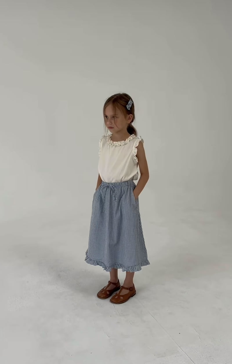 Soye - Korean Children Fashion - #fashionkids - Verse Frill Blouse - 3