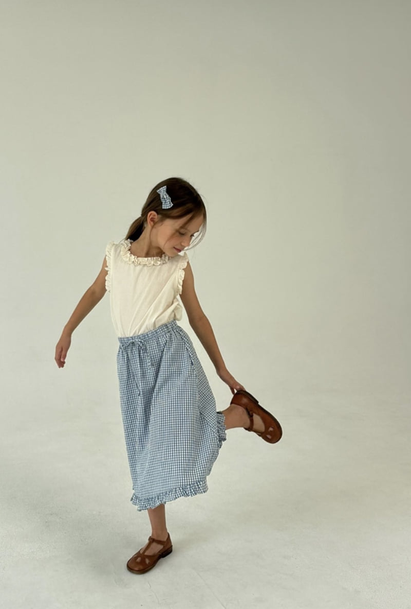Soye - Korean Children Fashion - #fashionkids - Verse Frill Blouse - 4