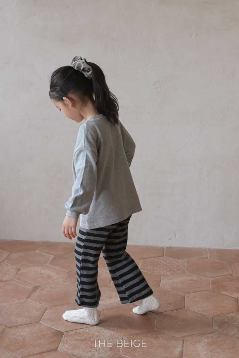 The Beige - Korean Baby Fashion - #babyboutique - Stripe Flare Pants (Kids) - 12