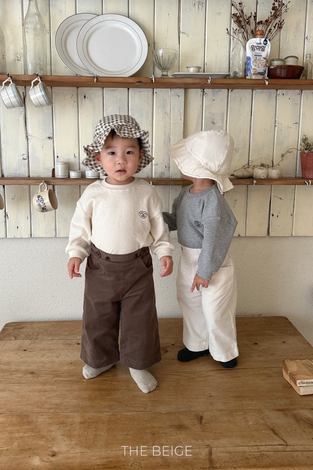 The Beige - Korean Baby Fashion - #babyboutique - Buckle Stretch Pants - 5
