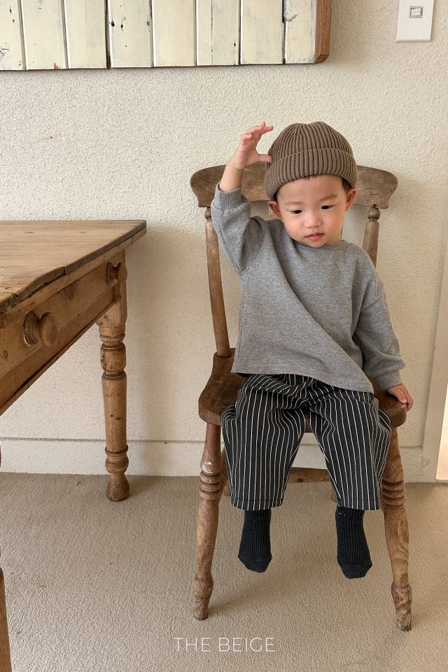 The Beige - Korean Baby Fashion - #babyboutique - Basic Long Sleeve Tee - 11