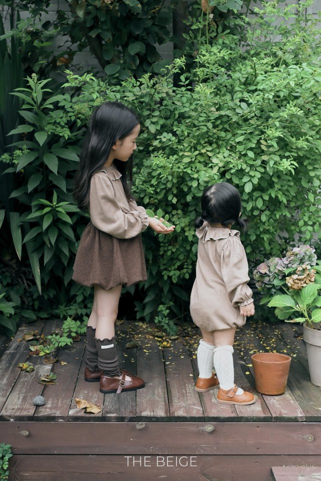 The Beige - Korean Baby Fashion - #babyboutique - Collar Frill Tee - 9