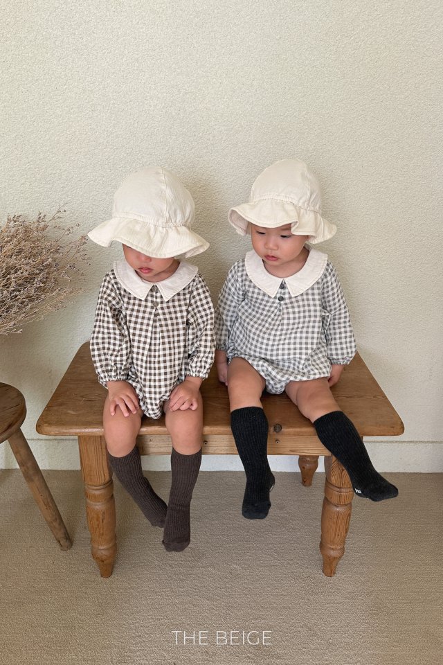 The Beige - Korean Baby Fashion - #babyboutiqueclothing - Petit Collar Suit - 5