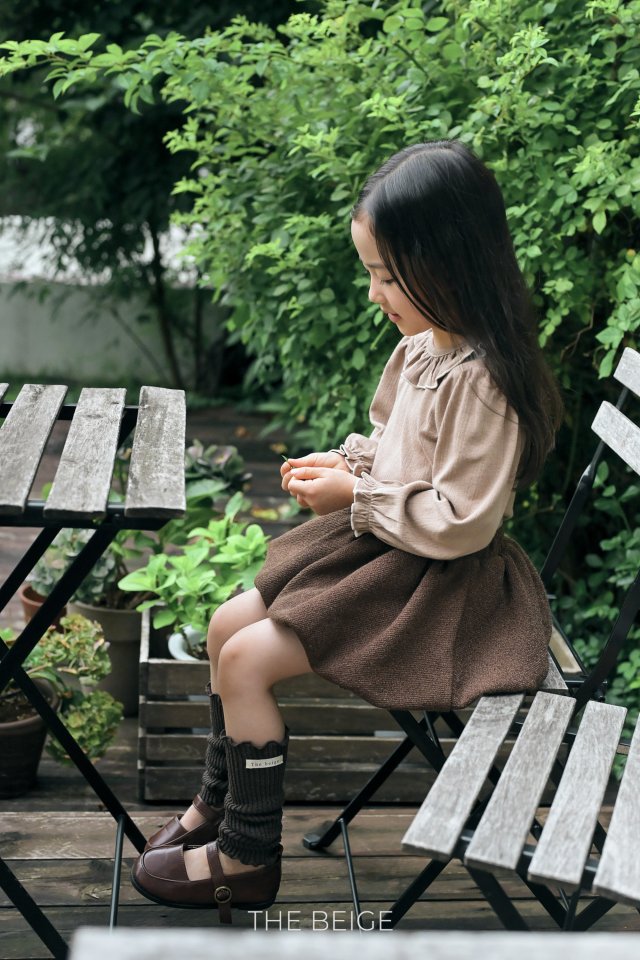 The Beige - Korean Baby Fashion - #babyclothing - Collar Frill Tee - 11