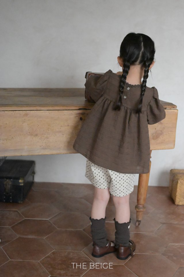 The Beige - Korean Baby Fashion - #babyclothing - Jacquard Blouse - 8