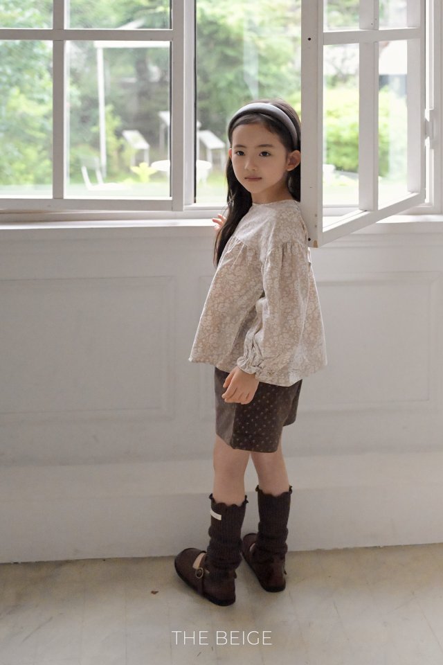 The Beige - Korean Baby Fashion - #babyfashion - Printed Shorts - 8