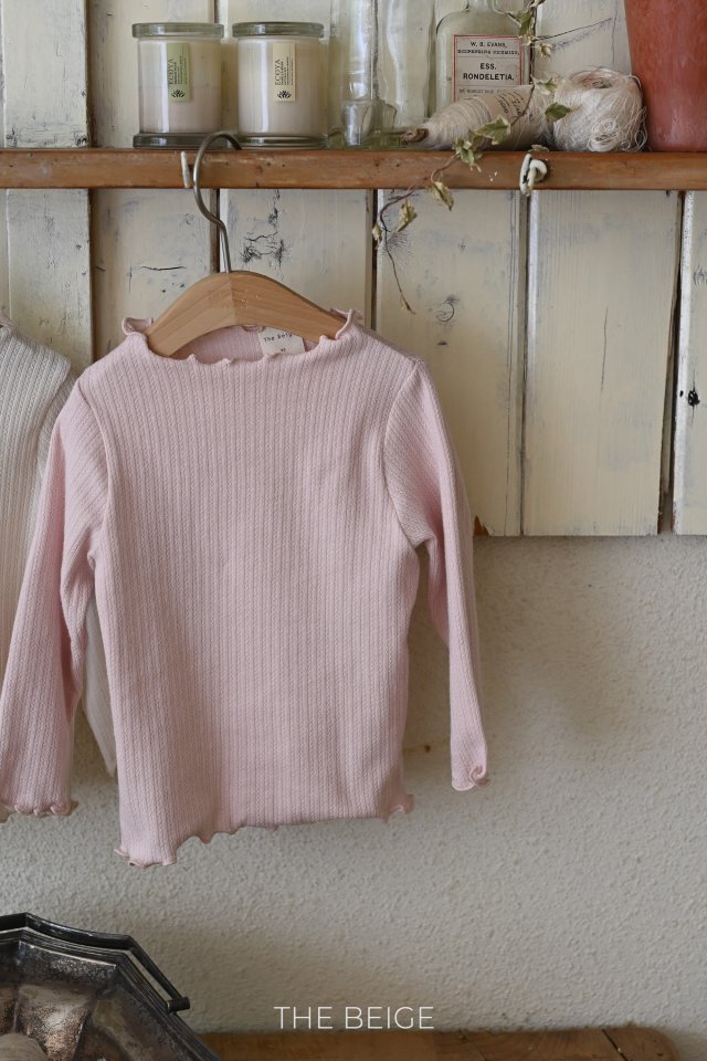 The Beige - Korean Baby Fashion - #babyfashion - Nalnari Mock Neck Tee - 3