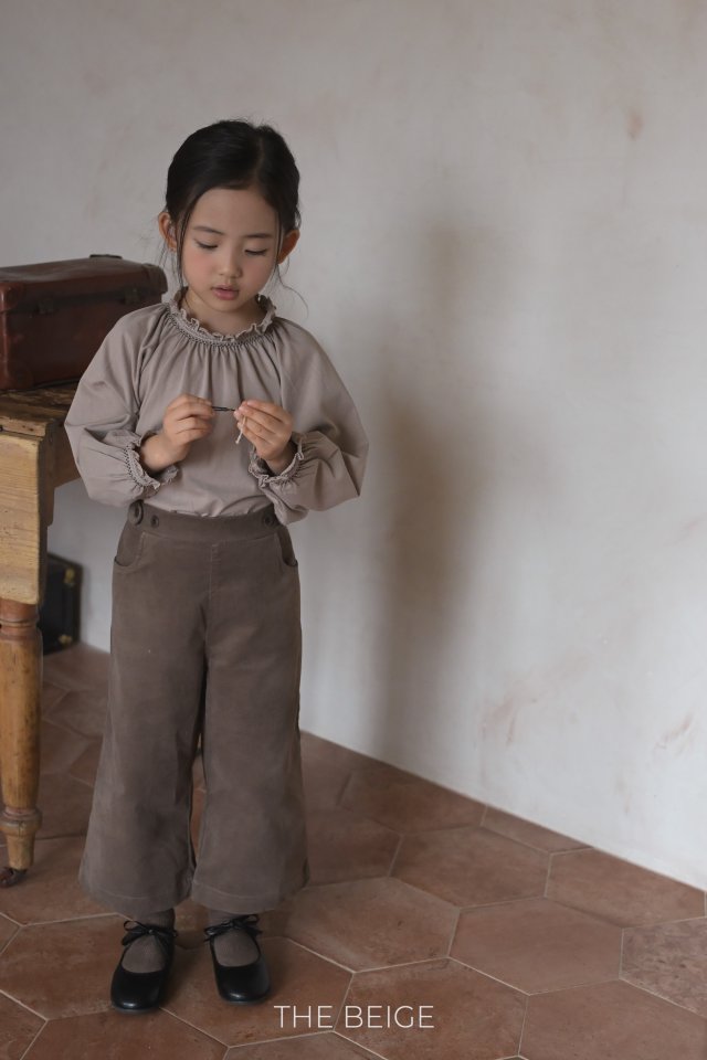 The Beige - Korean Baby Fashion - #babyfashion - Smocked Raglan Tee - 8