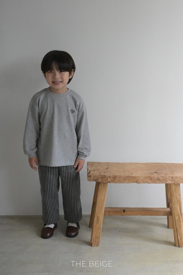 The Beige - Korean Baby Fashion - #babyfever - Pocket Cotton Pants - 11