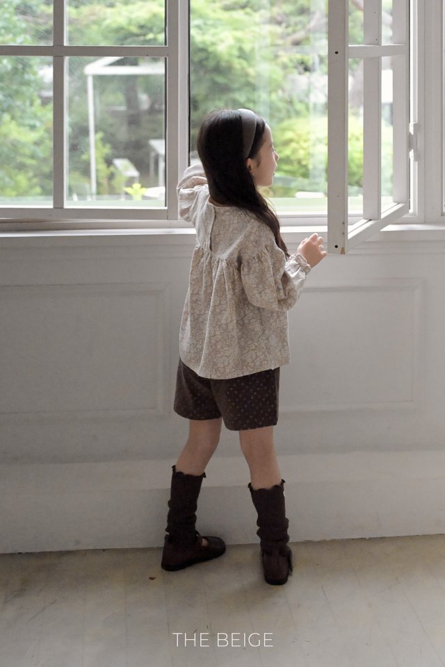 The Beige - Korean Baby Fashion - #babyfever - Printed Shorts - 9