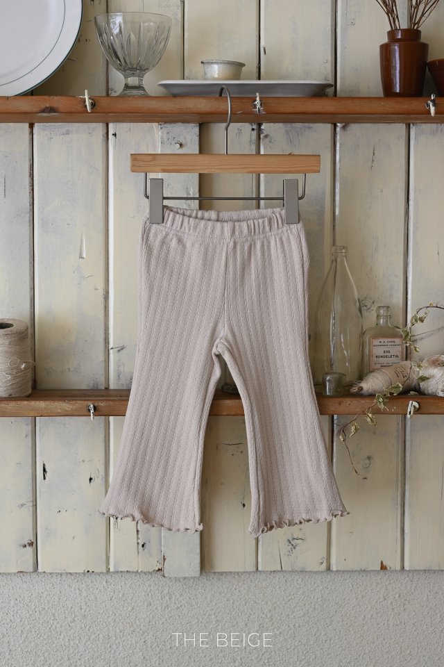 The Beige - Korean Baby Fashion - #babygirlfashion - Nalnari Flare Pants - 3