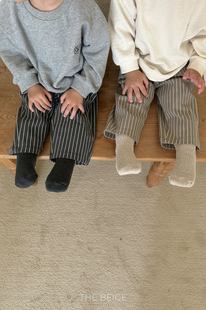 The Beige - Korean Baby Fashion - #babygirlfashion - Pocket Cotton Pants - 12