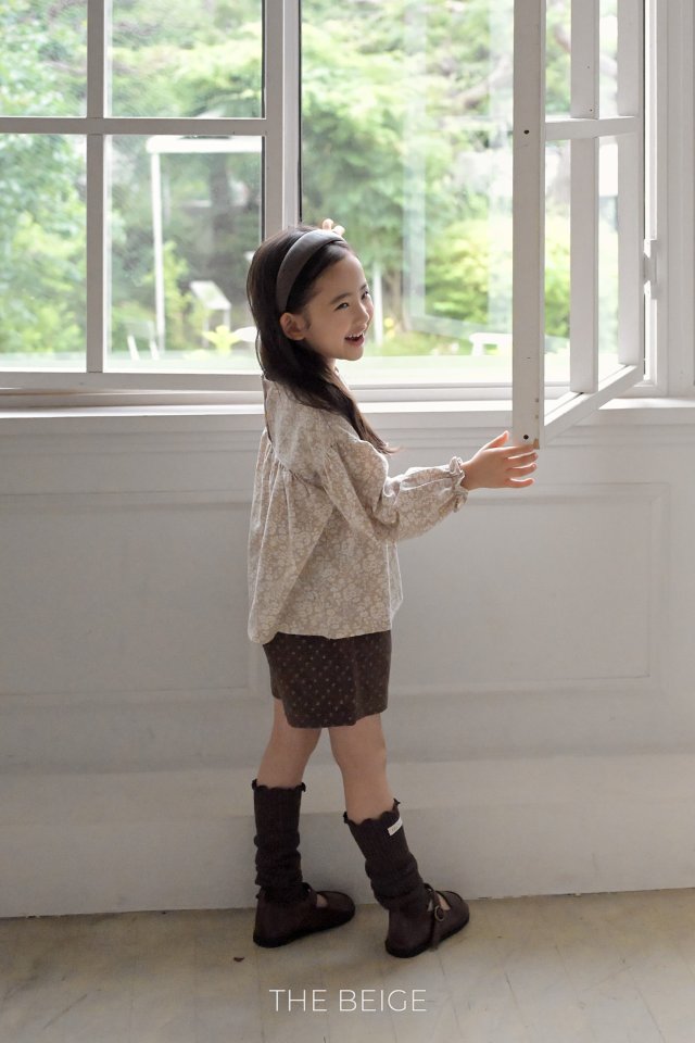 The Beige - Korean Baby Fashion - #babygirlfashion - Printed Shorts - 10
