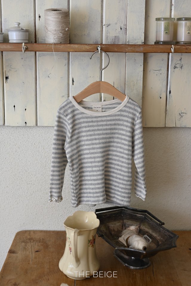 The Beige - Korean Baby Fashion - #babygirlfashion - Round Nalnari Tee - 3