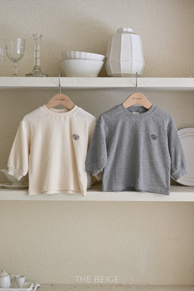 The Beige - Korean Baby Fashion - #babygirlfashion - Basic Long Sleeve Tee