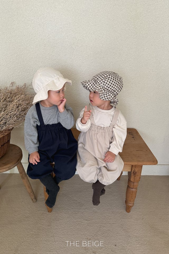 The Beige - Korean Baby Fashion - #babylifestyle - Dumpling Bucket Hat - 9