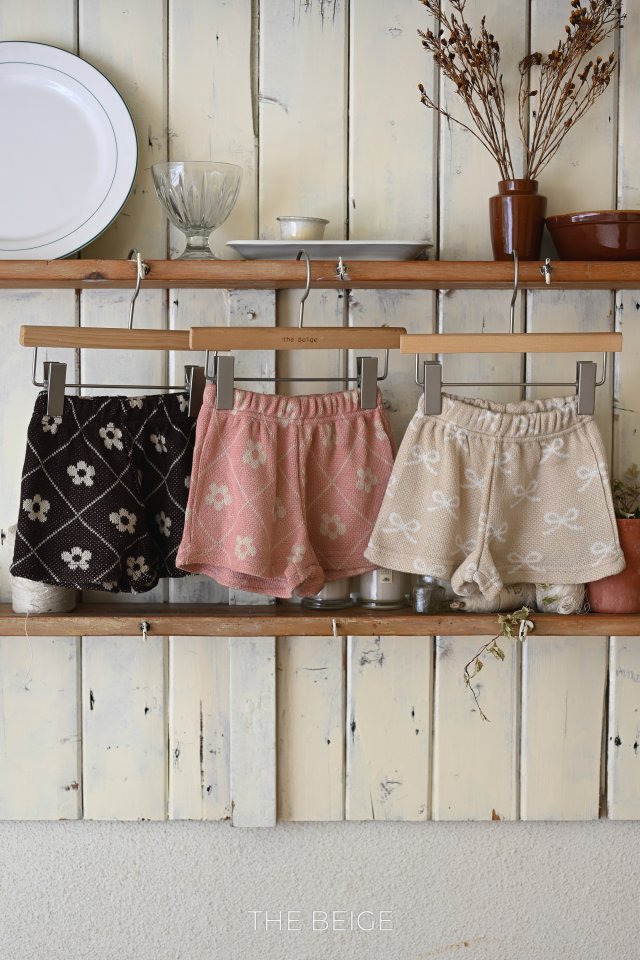 The Beige - Korean Baby Fashion - #babylifestyle - Knit Shorts
