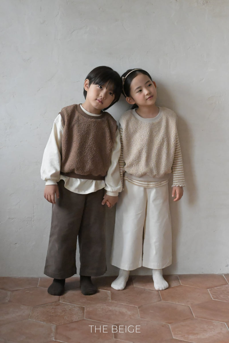 The Beige - Korean Baby Fashion - #babylifestyle - Buckle Stretch Pants - 12