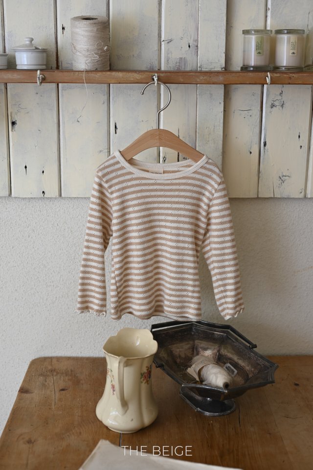 The Beige - Korean Baby Fashion - #babygirlfashion - Round Nalnari Tee - 4