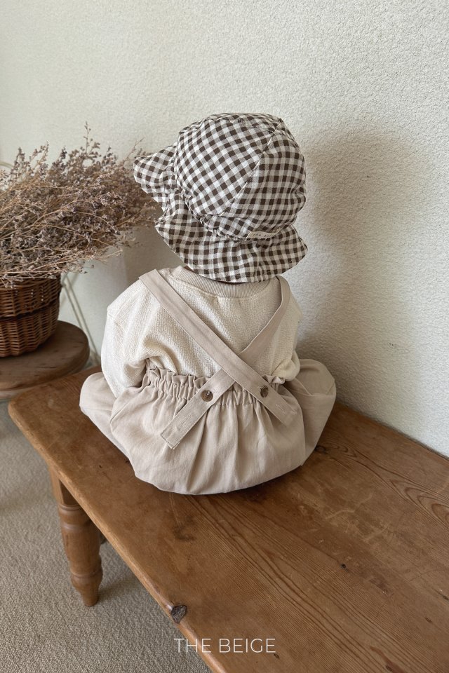 The Beige - Korean Baby Fashion - #babyootd - Dumpling Bucket Hat - 11