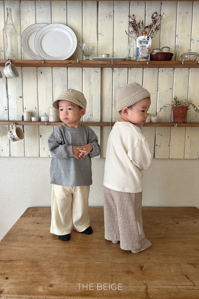 The Beige - Korean Baby Fashion - #babyoninstagram - Basic Long Sleeve Tee - 4
