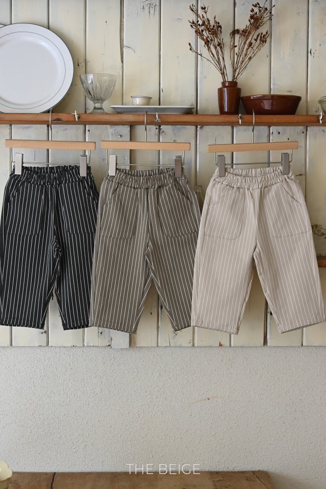 The Beige - Korean Baby Fashion - #babyoutfit - Pocket Cotton Pants