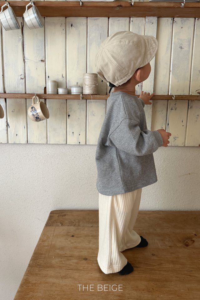 The Beige - Korean Baby Fashion - #babyoutfit - Basic Long Sleeve Tee - 5