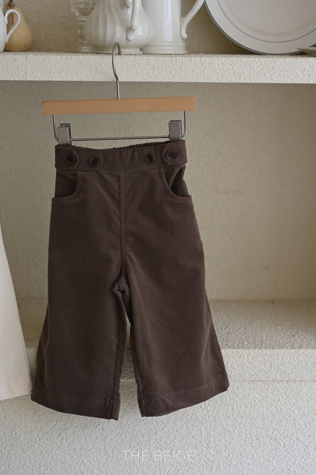 The Beige - Korean Baby Fashion - #babywear - Buckle Stretch Pants - 2