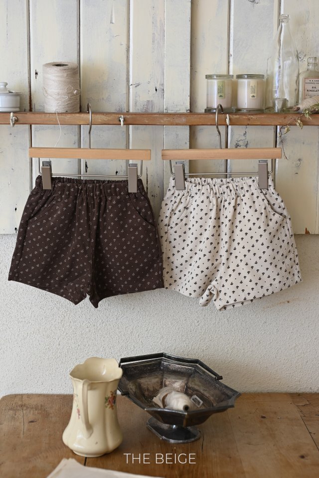 The Beige - Korean Baby Fashion - #babywear - Printed Shorts