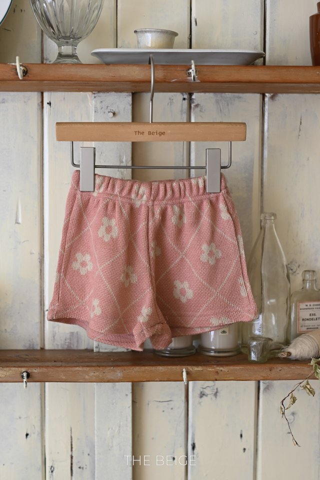 The Beige - Korean Baby Fashion - #onlinebabyboutique - Knit Shorts - 7