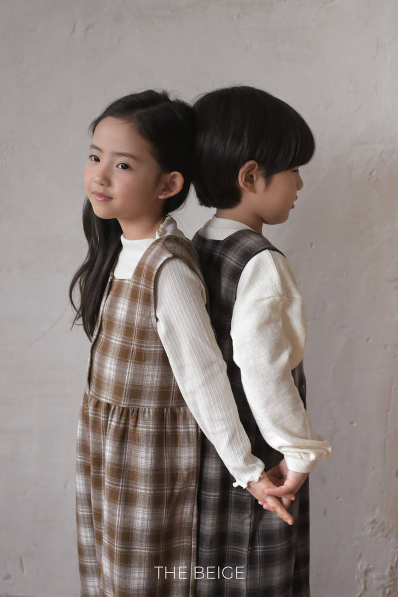 The Beige - Korean Baby Fashion - #onlinebabyboutique - Nalnari Mock Neck Tee - 12