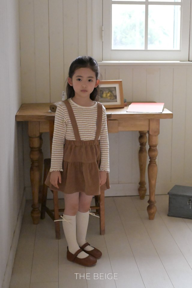 The Beige - Korean Baby Fashion - #onlinebabyboutique - Round Nalnari Tee - 10