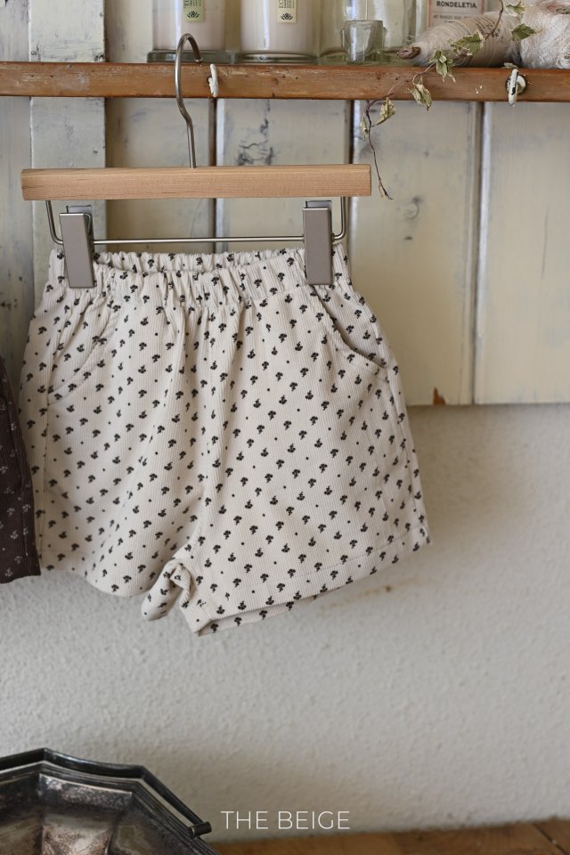 The Beige - Korean Baby Fashion - #onlinebabyshop - Printed Shorts - 3