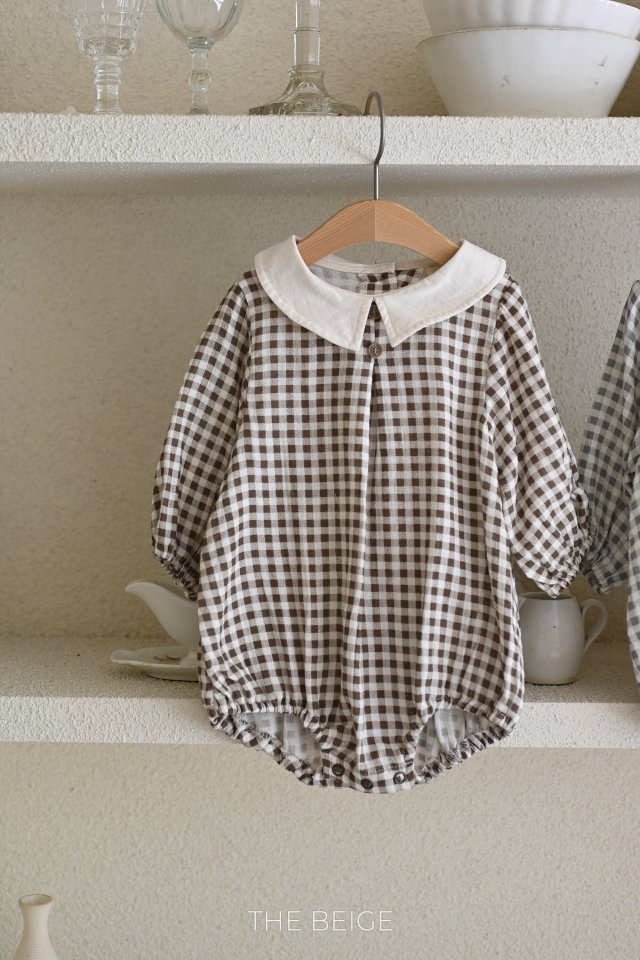 The Beige - Korean Baby Fashion - #smilingbaby - Petit Collar Suit - 3