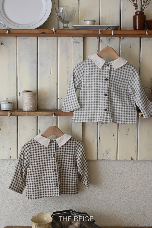 The Beige - Korean Children Fashion - #stylishchildhood - Petit Collar Shirt - 4