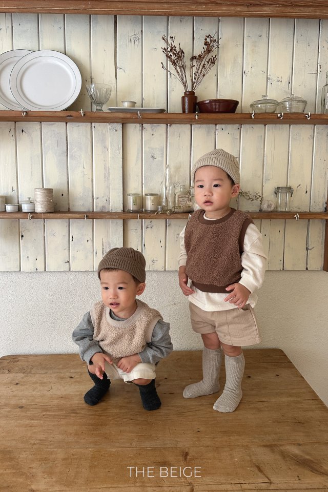 The Beige - Korean Children Fashion - #discoveringself - Boucle Vest - 6