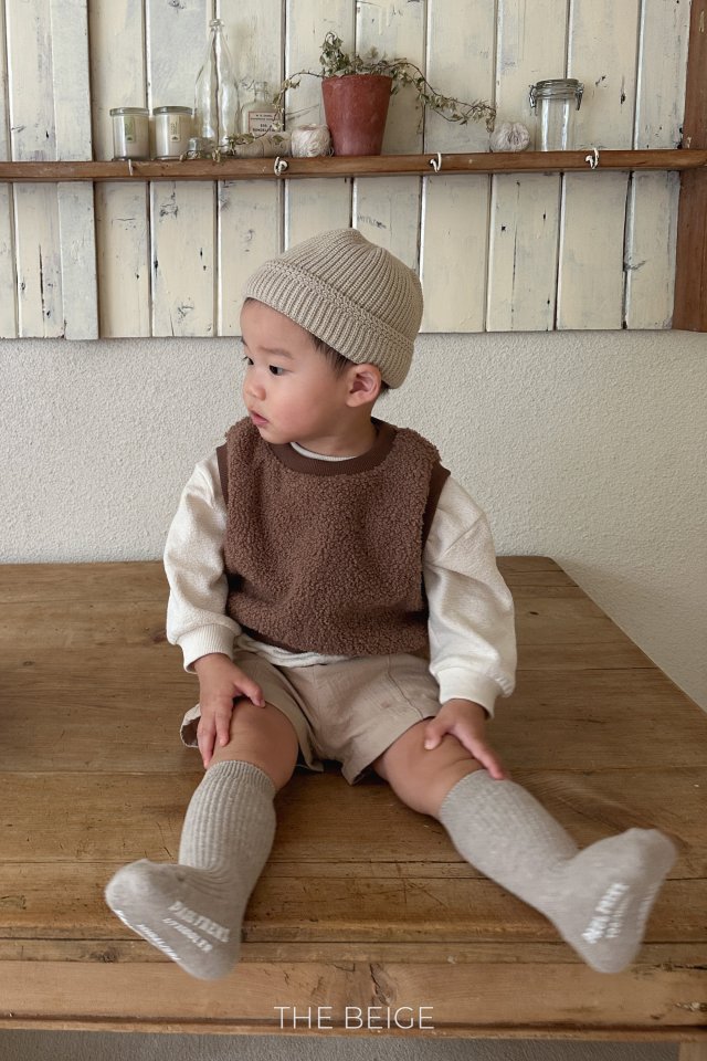 The Beige - Korean Children Fashion - #fashionkids - Boucle Vest - 7