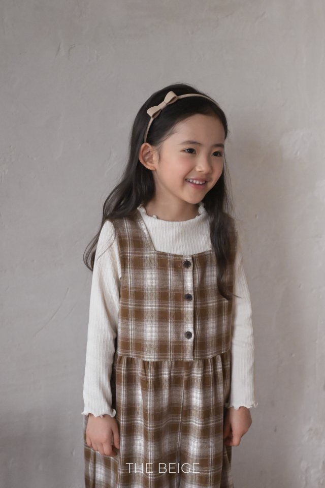 The Beige - Korean Children Fashion - #littlefashionista - Suspender Wide Pants - 11