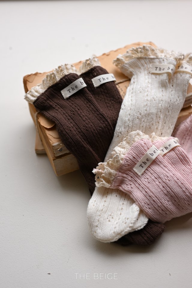 The Beige - Korean Children Fashion - #prettylittlegirls - Autumn Knee Socks (Baby) - 2