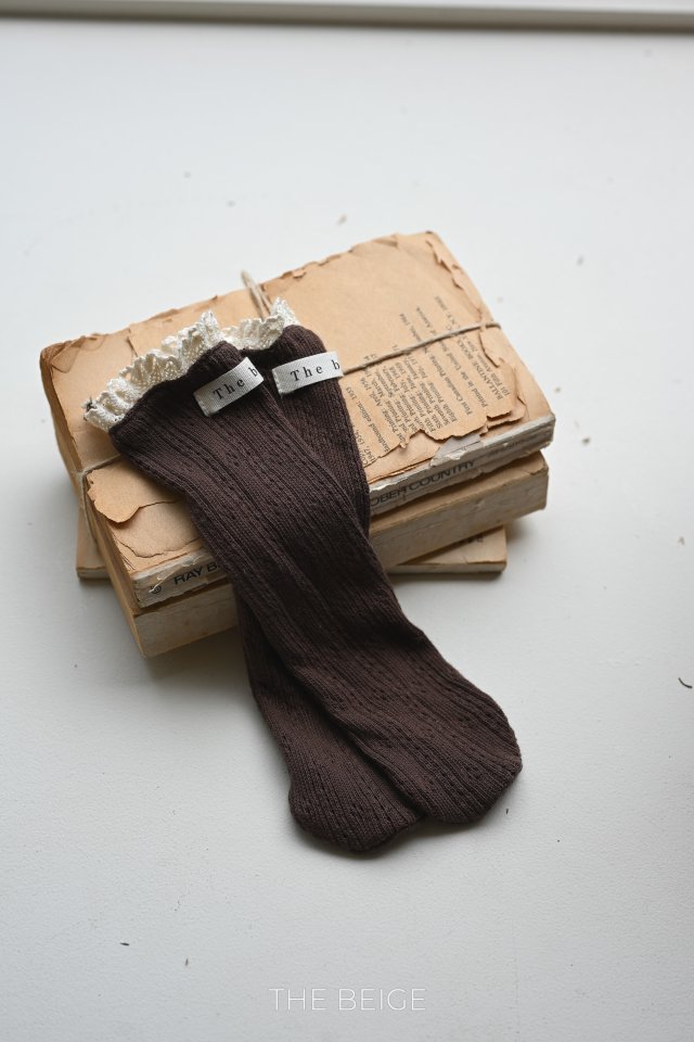 The Beige - Korean Children Fashion - #todddlerfashion - Autumn Knee Socks (Baby) - 3