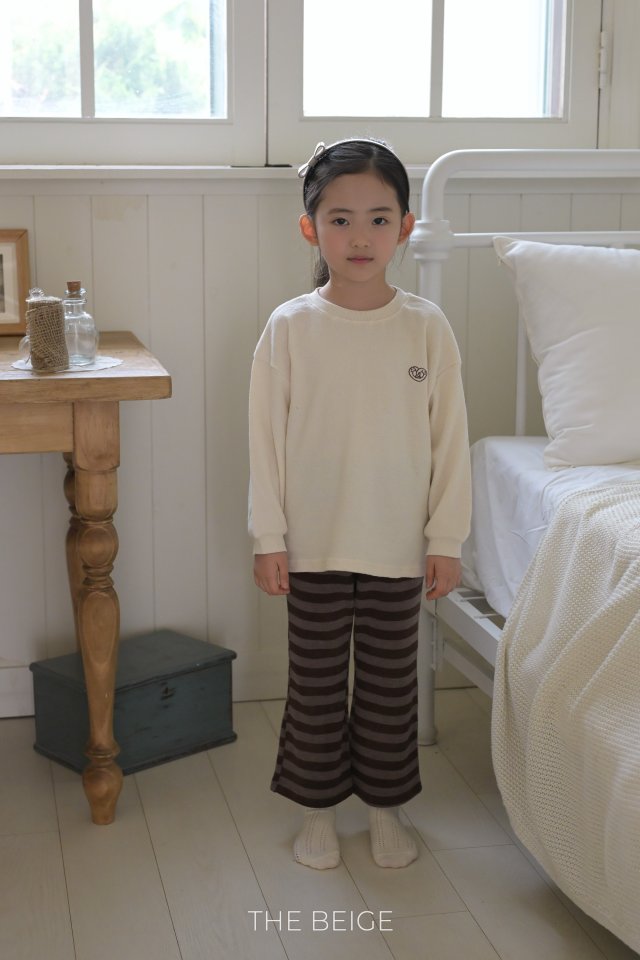 The Beige - Korean Women Fashion - #momslook - Stripe Flare Pants (Adult) - 7