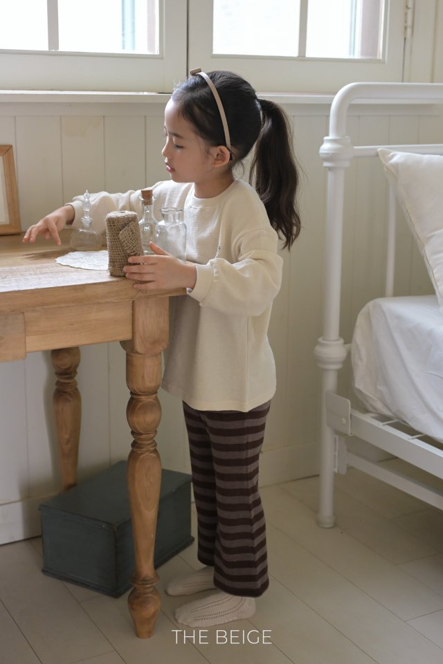 The Beige - Korean Women Fashion - #momslook - Stripe Flare Pants (Adult) - 9