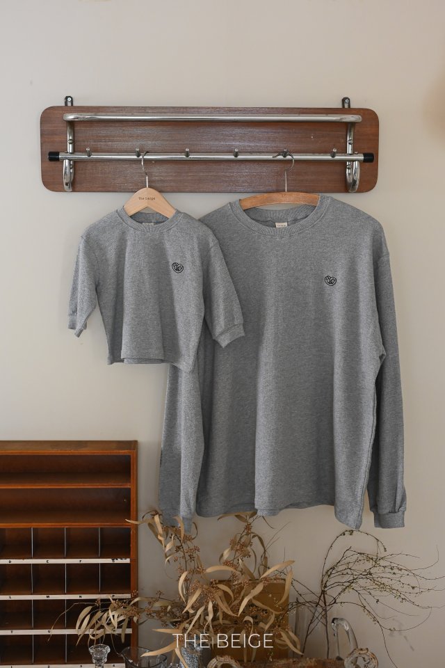The Beige - Korean Women Fashion - #restrostyle - Basic Long Sleeve Tee (Adult) - 2